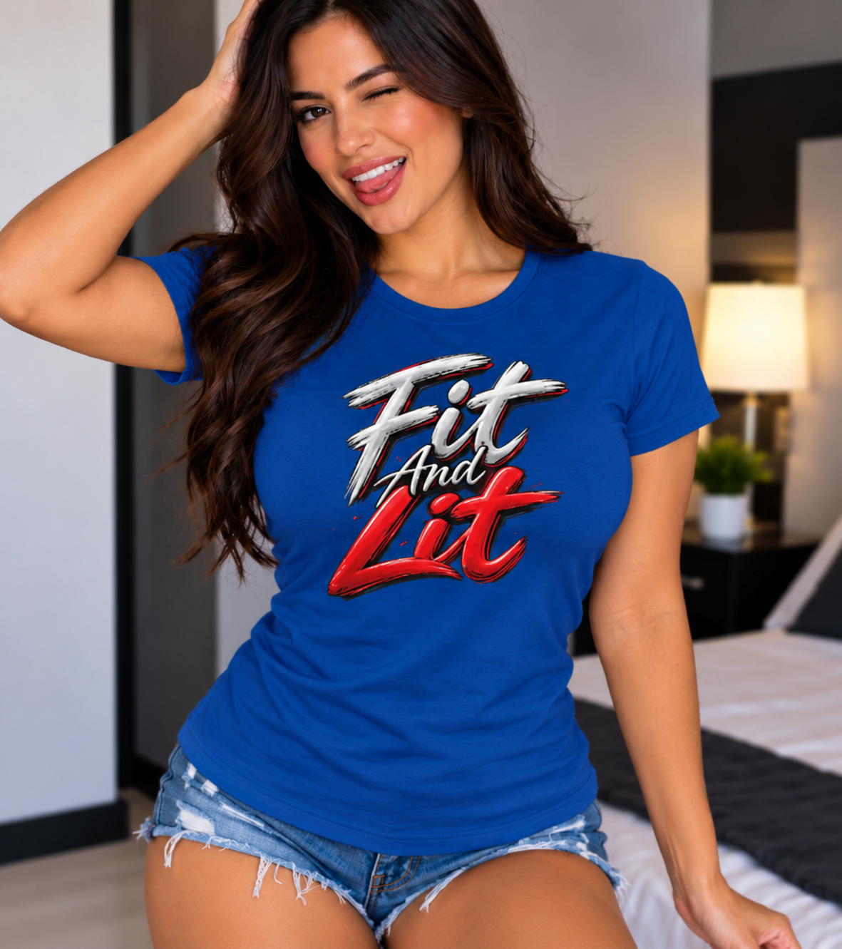 "Fit and Lit" Women’s Tee