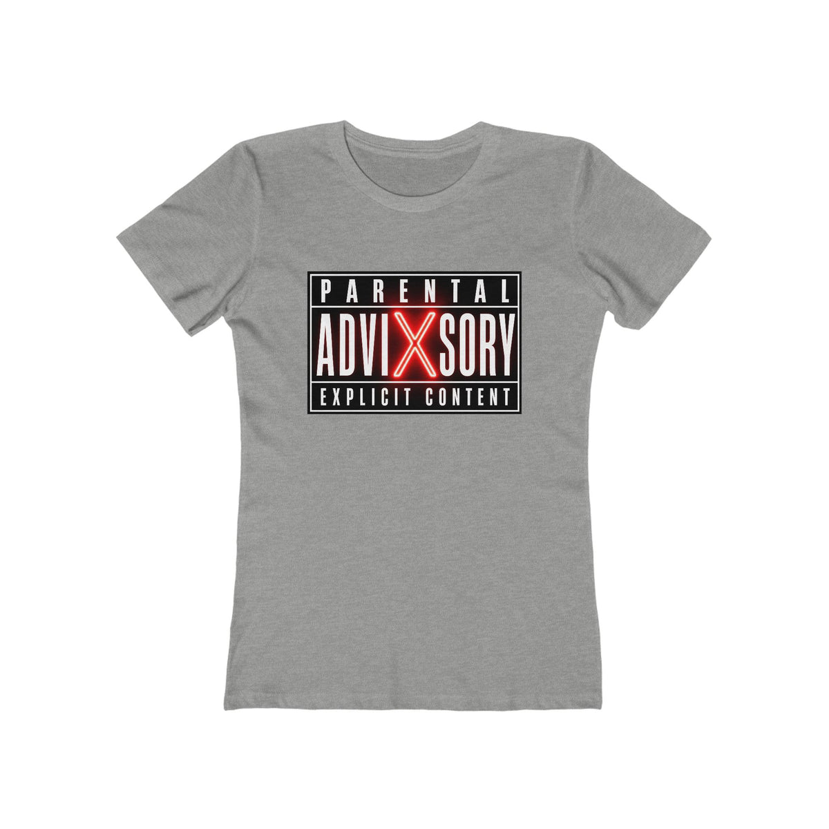 "Parental Advisory Explicit Content" - Graphic T-Shirt for Women