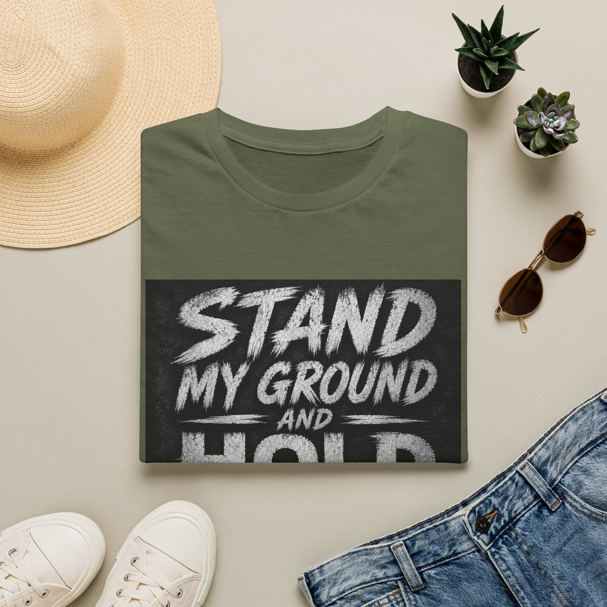 Stand My Ground and Hold the Line T‑Shirt