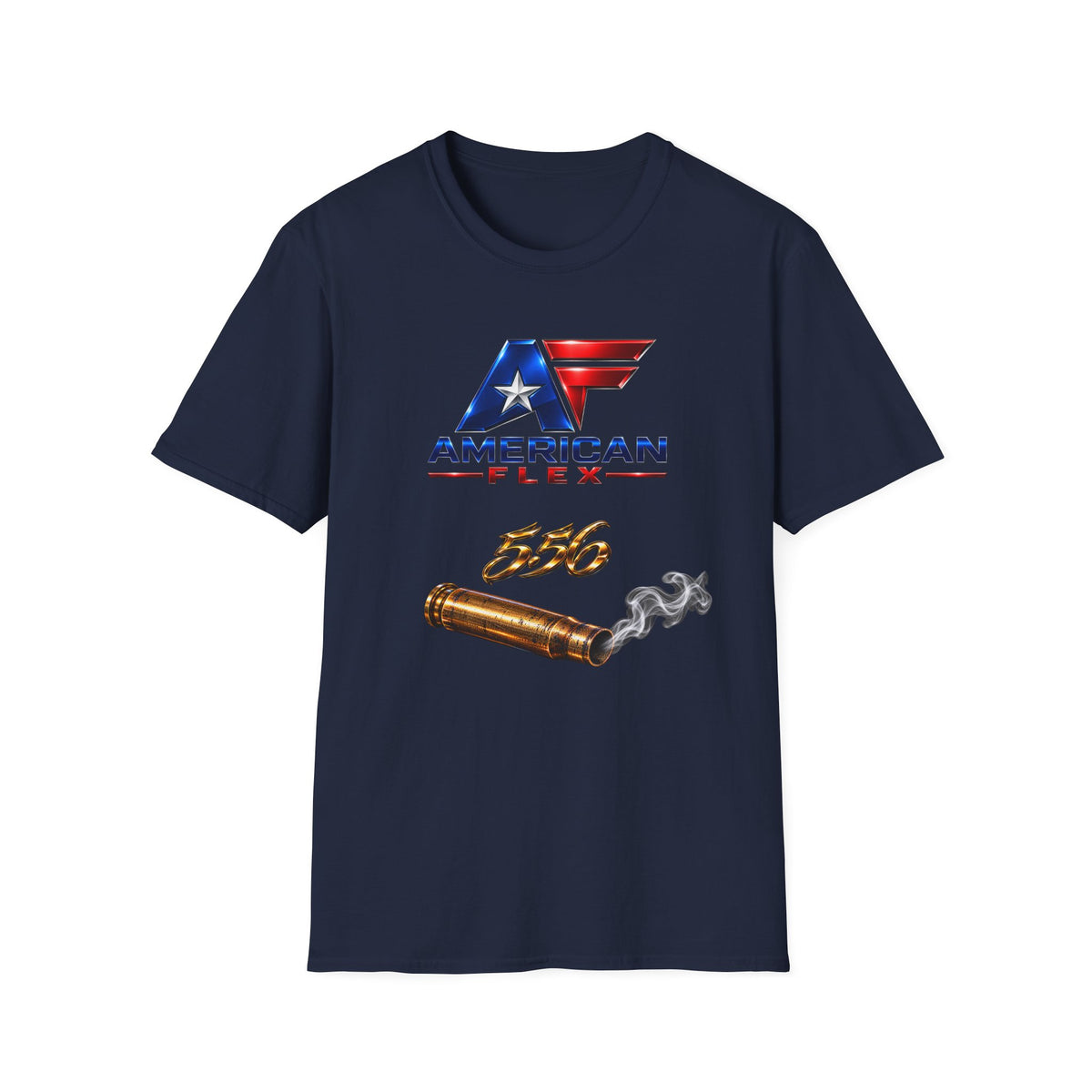 "American Flex 5.56" Patriotic Bullet Graphic Tee