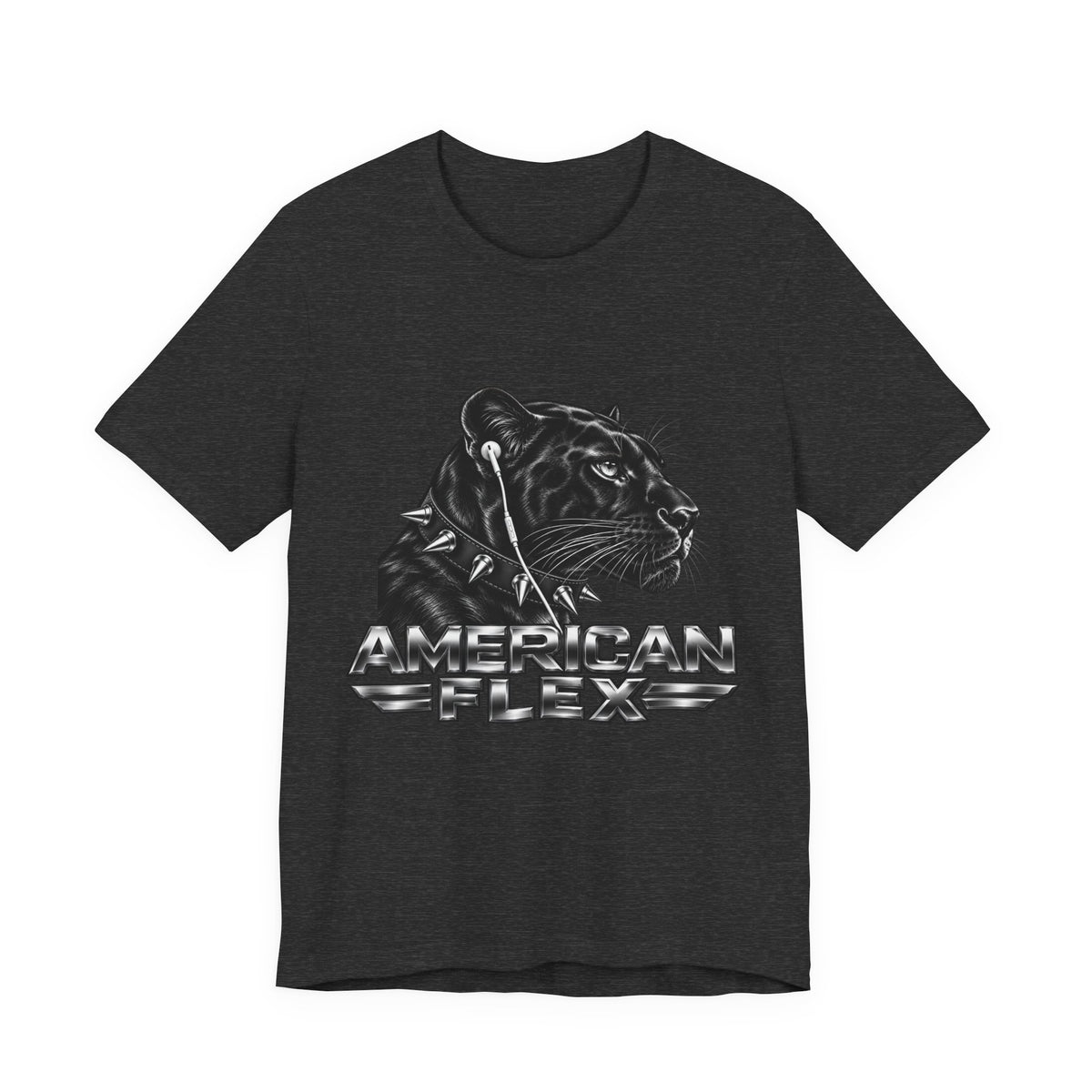 American Flex Panther Tee — Retro Logo Graphic T-Shirt