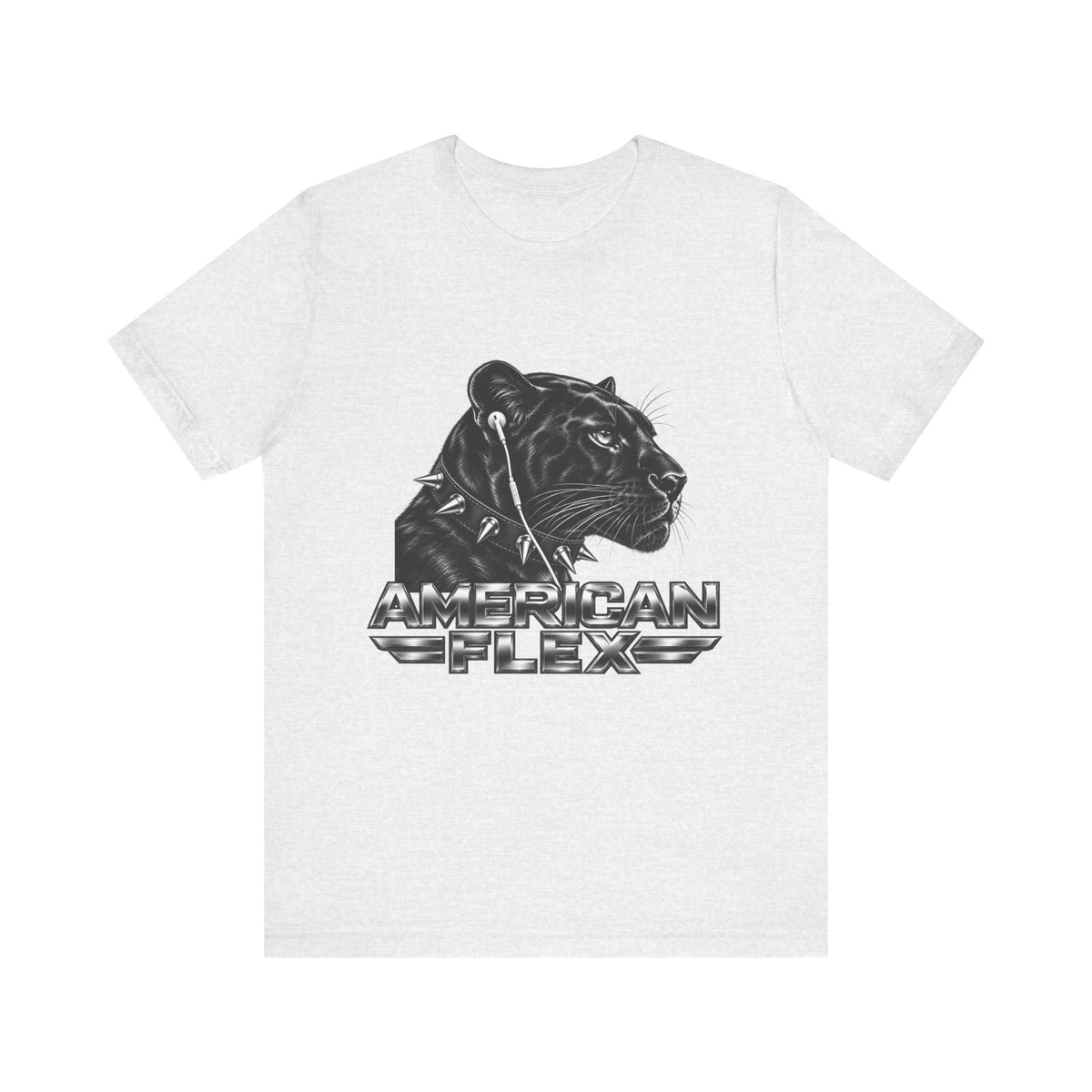 American Flex Panther Tee — Retro Logo Graphic T-Shirt