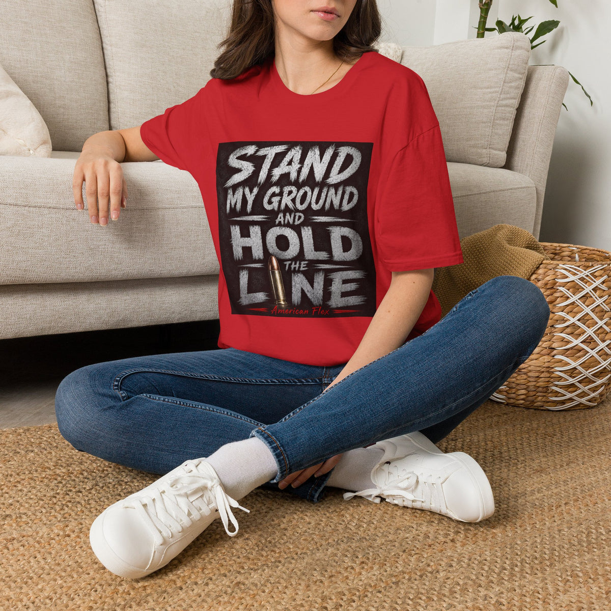 Stand My Ground and Hold the Line T‑Shirt