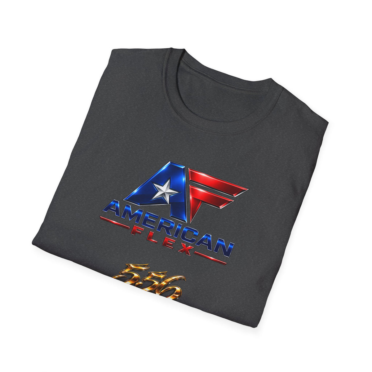 "American Flex 5.56" Patriotic Bullet Graphic Tee