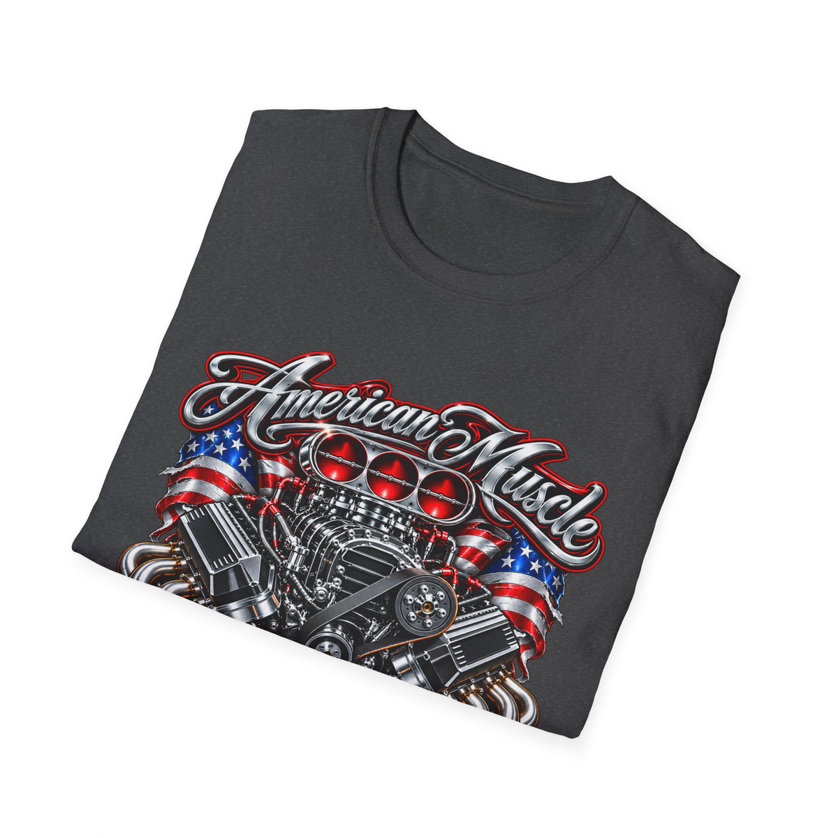 American Muscle Engine Graphic Tee