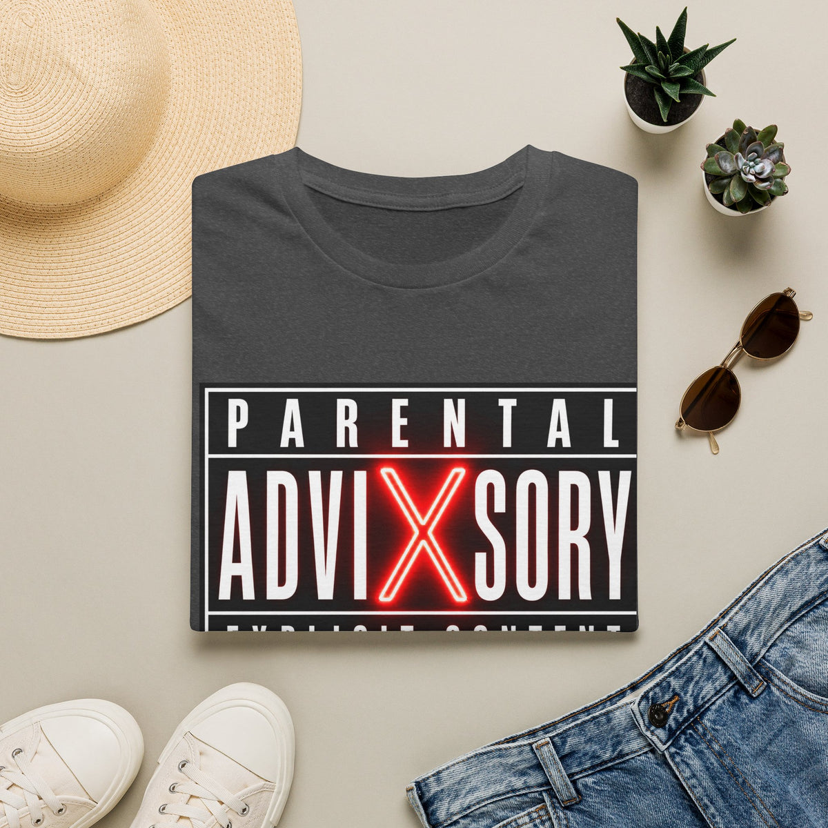 Parental Advisory Graphic T-Shirt