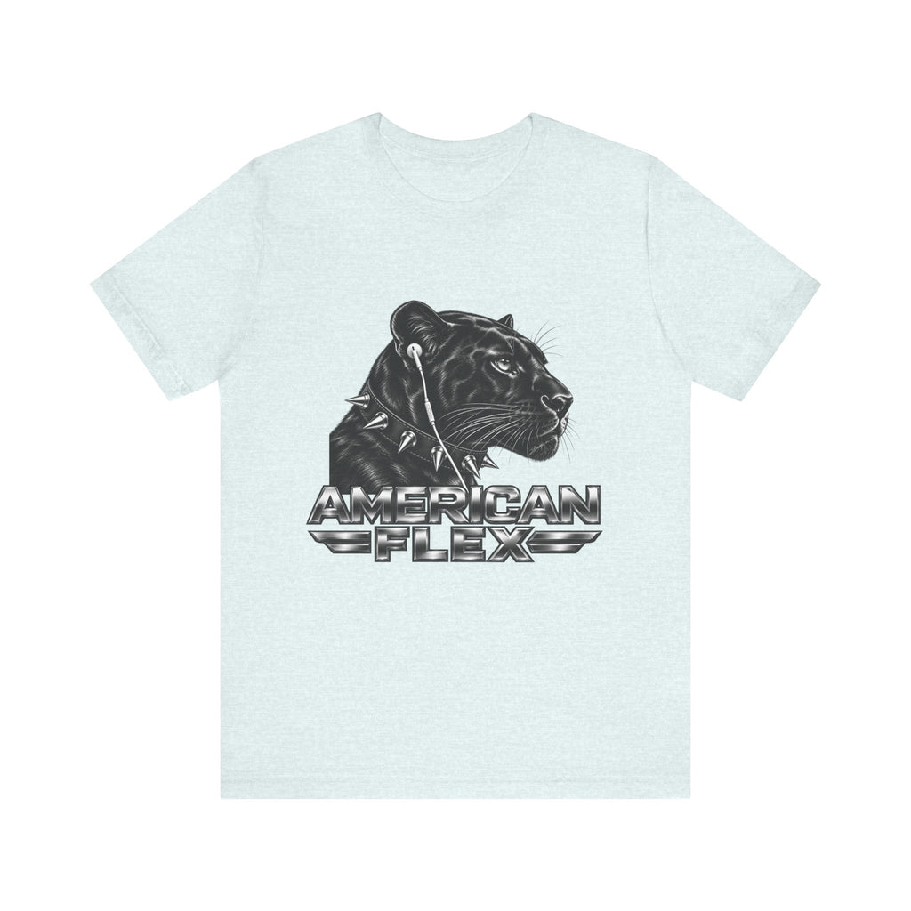 American Flex Panther Tee — Retro Logo Graphic T-Shirt