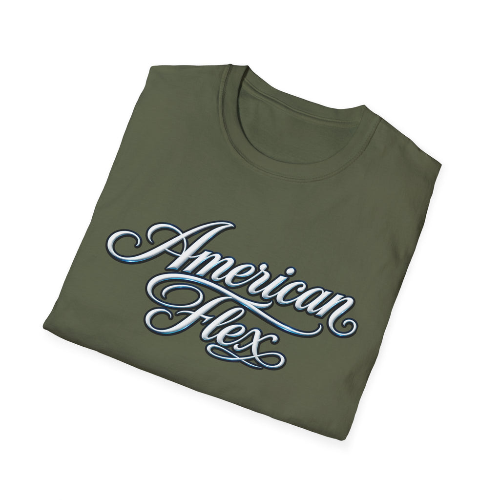 "American Flex" Script T‑Shirt