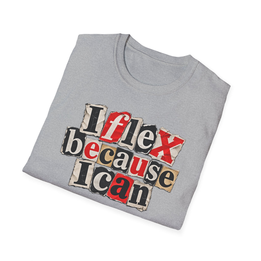 "I Flex Because I Can" American Flex Graphic Tee