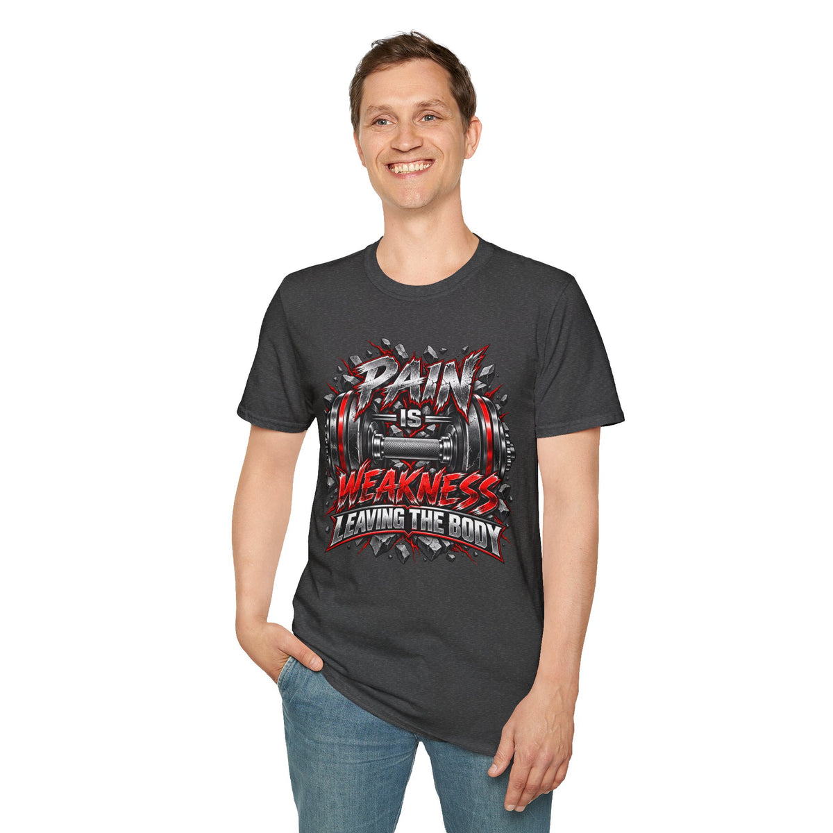 Pain Is Weakness Leaving The Body Gym T-Shirt