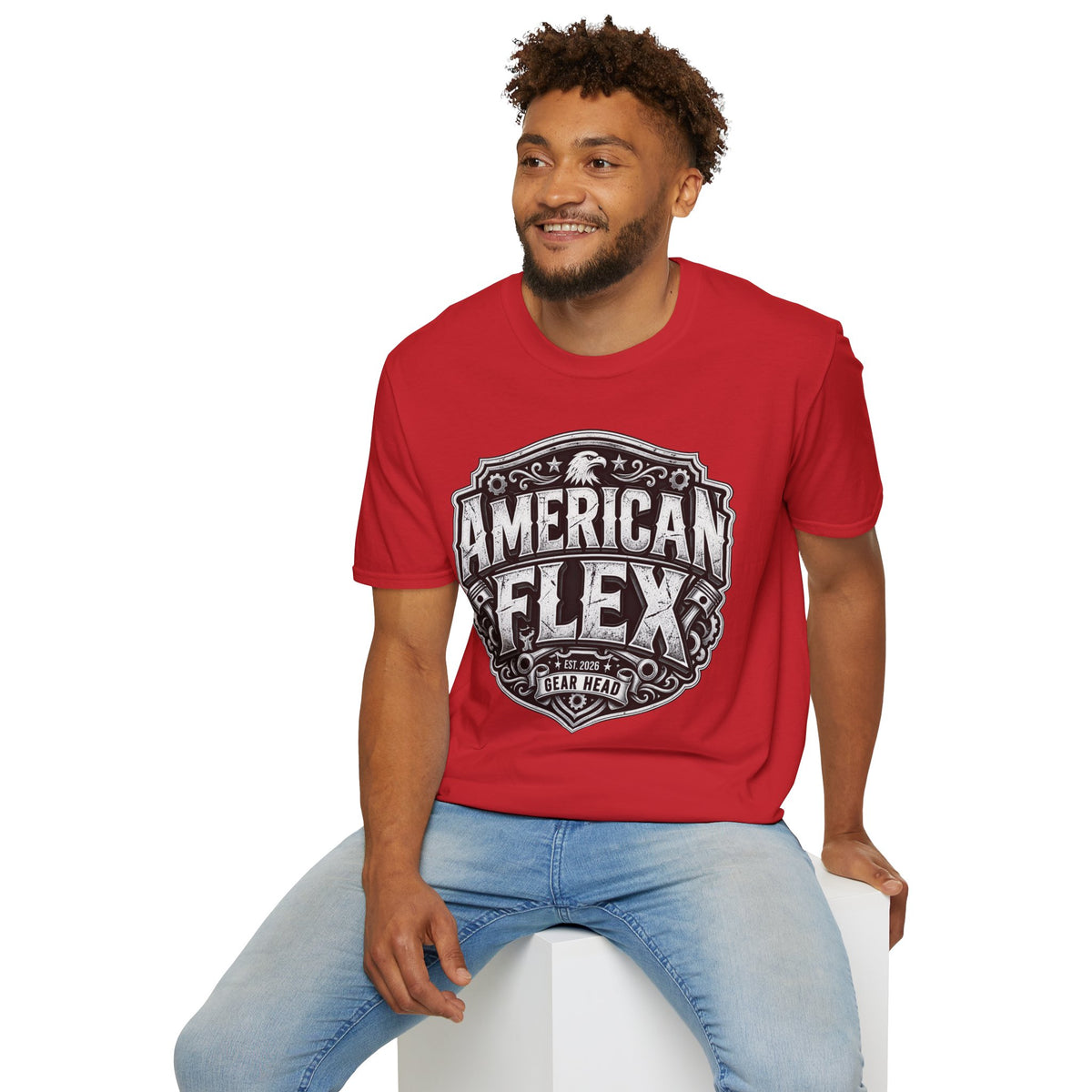 American Flex Graphic T‑Shirt