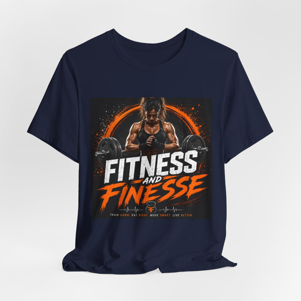 Fitness and Finesse Graphic Tee