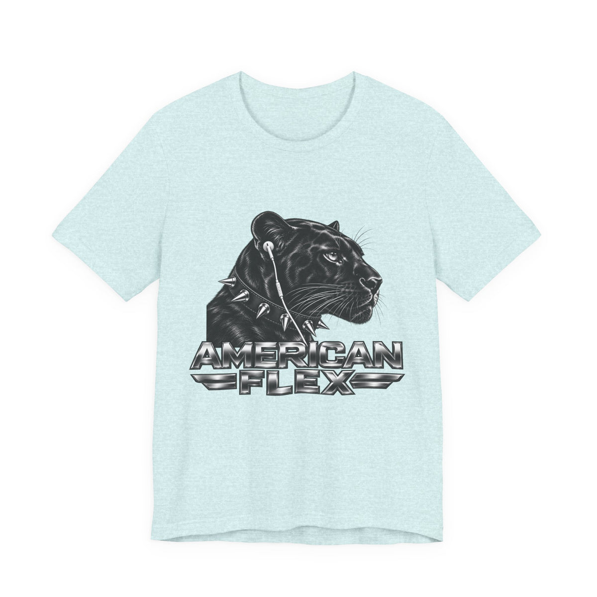 American Flex Panther Tee — Retro Logo Graphic T-Shirt