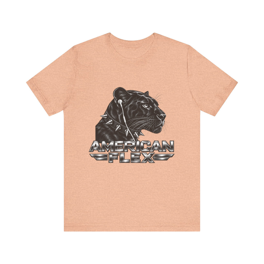 American Flex Panther Tee — Retro Logo Graphic T-Shirt