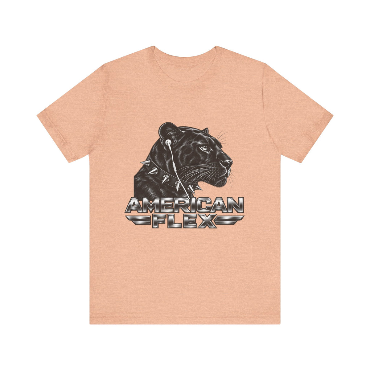 American Flex Panther Tee — Retro Logo Graphic T-Shirt
