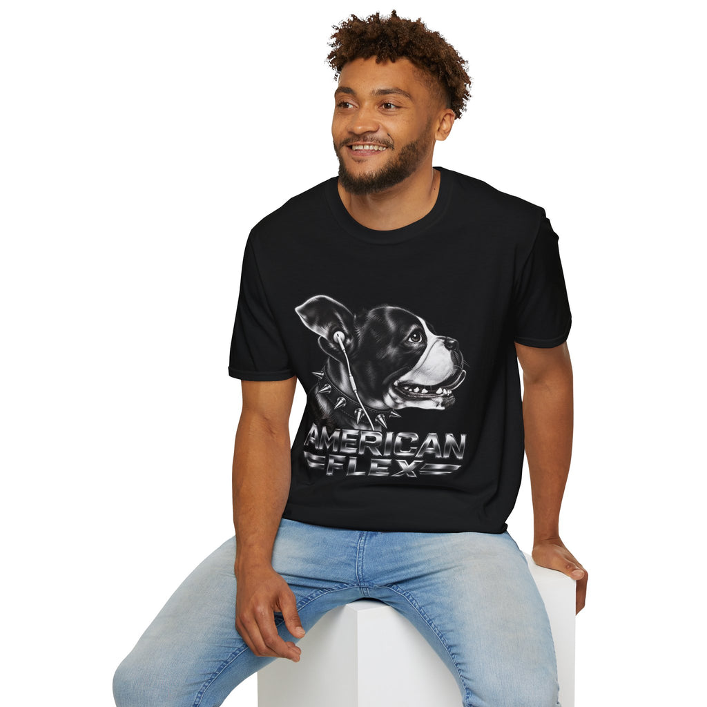 American Bully T-Shirt — Vintage Black & White
