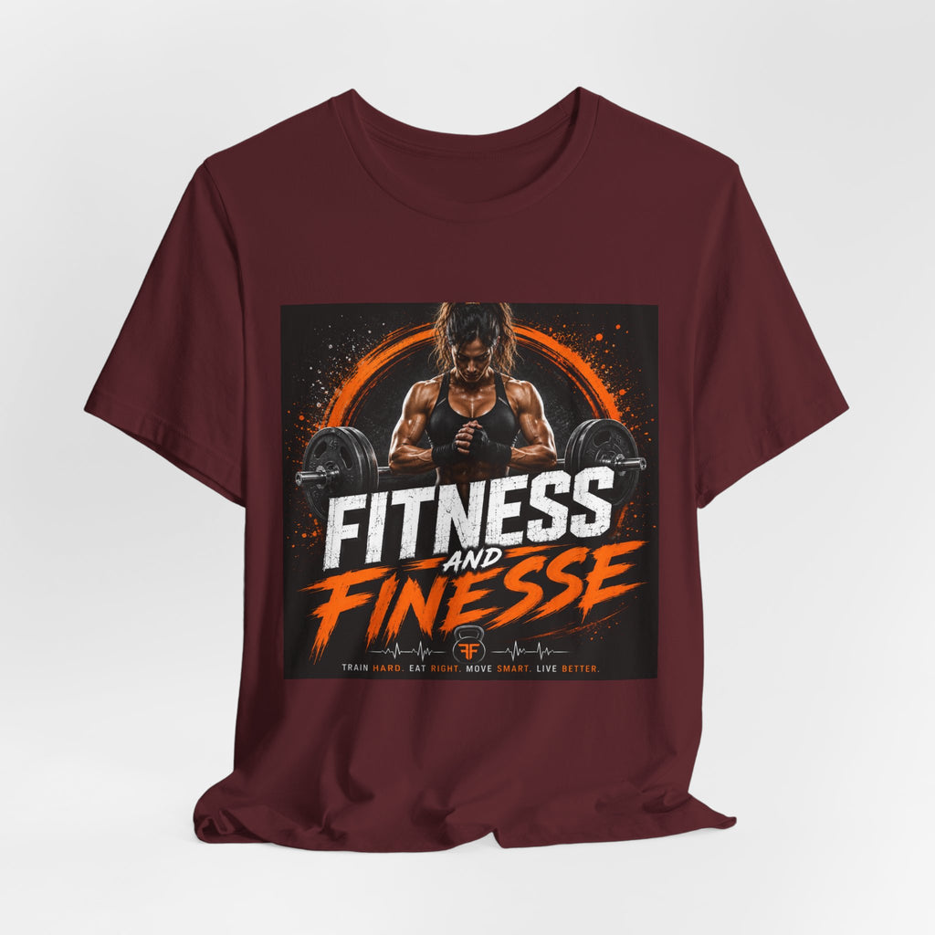 Fitness and Finesse Graphic Tee