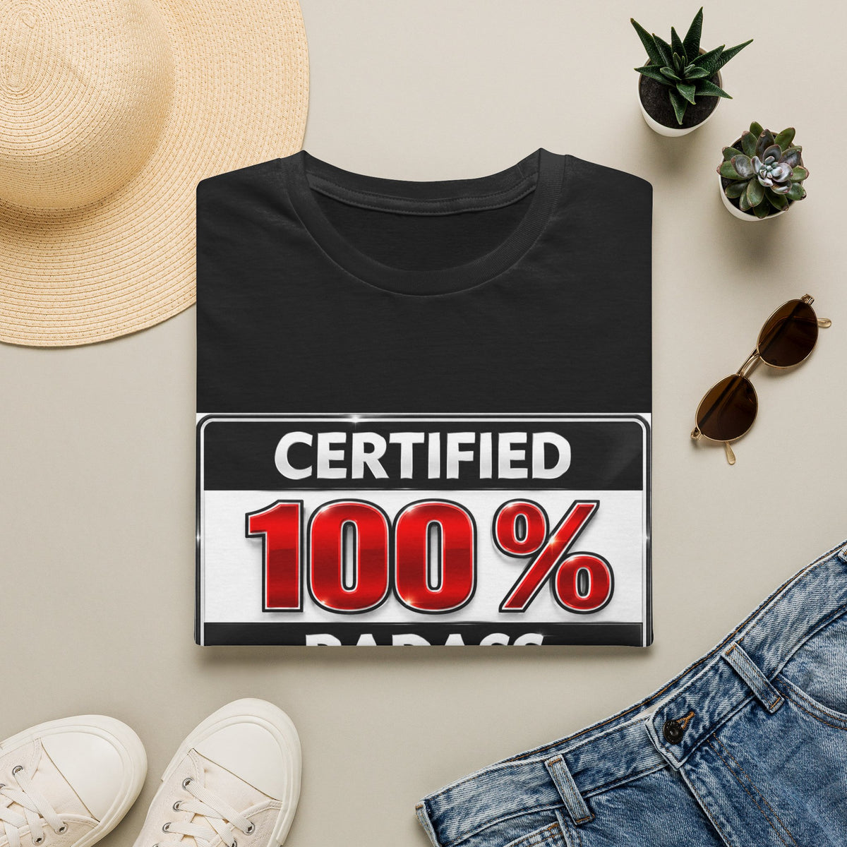 Certified 100% Badass T-Shirt