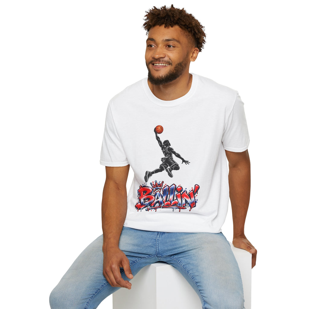 ‘Ballin’ Dunk Graphic Tee
