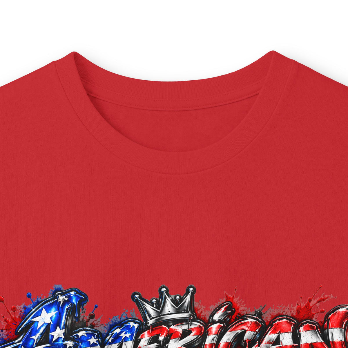 "American Flex" Long Sleeve Shirt -Patriotic Graphic Drip