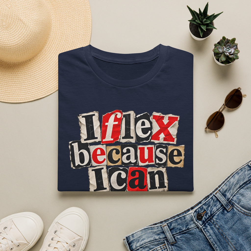 "I Flex Because I Can" American Flex Graphic Tee
