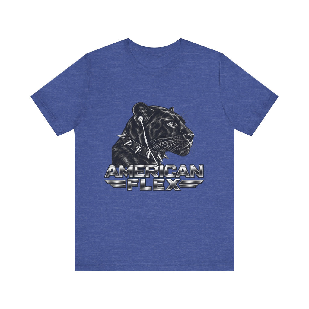American Flex Panther Tee — Retro Logo Graphic T-Shirt