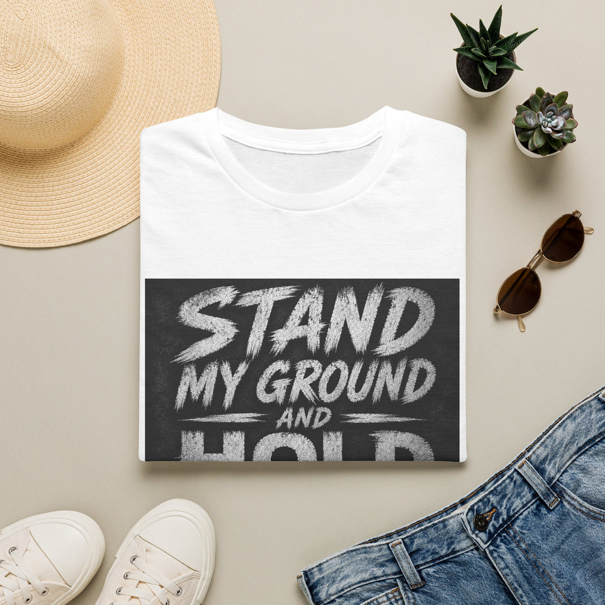 Stand My Ground and Hold the Line T‑Shirt