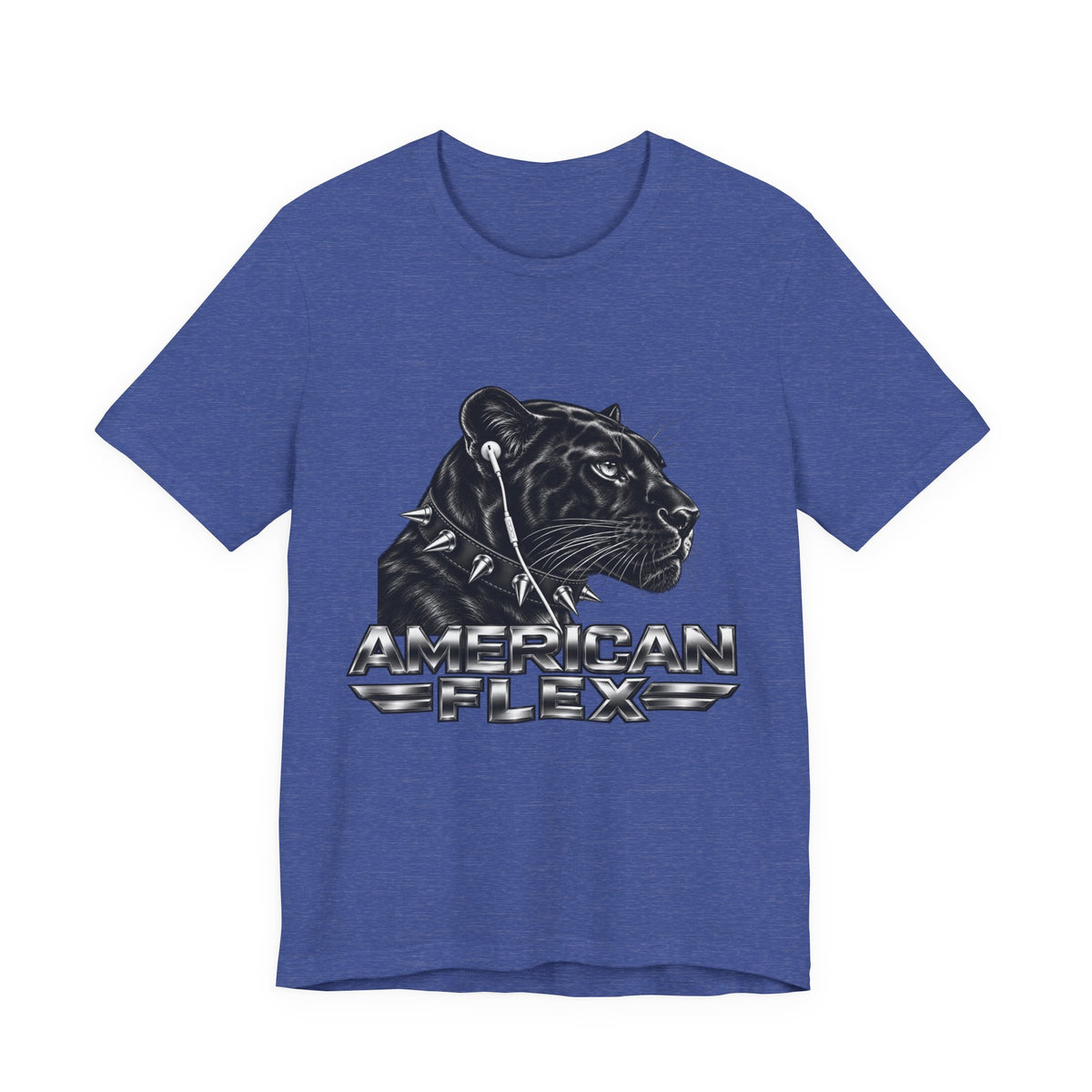 American Flex Panther Tee — Retro Logo Graphic T-Shirt