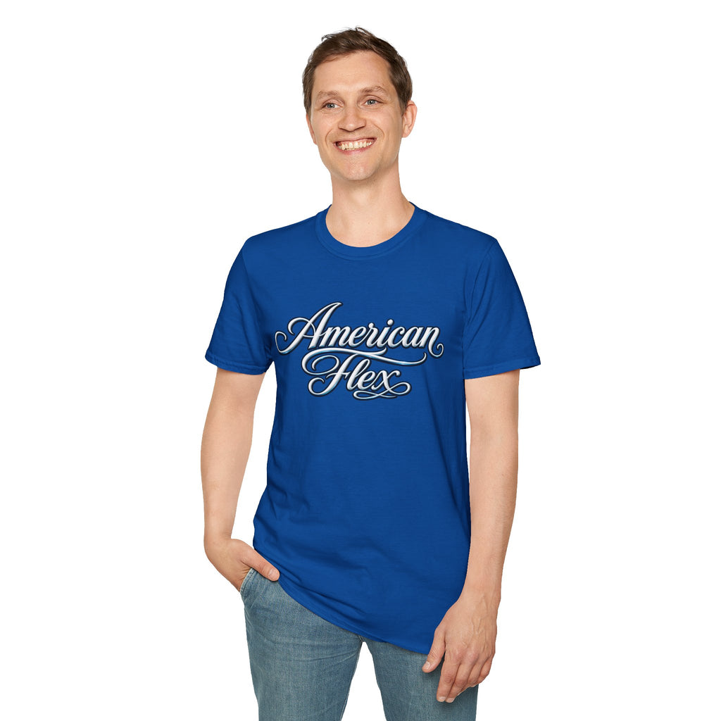 "American Flex" Script T‑Shirt