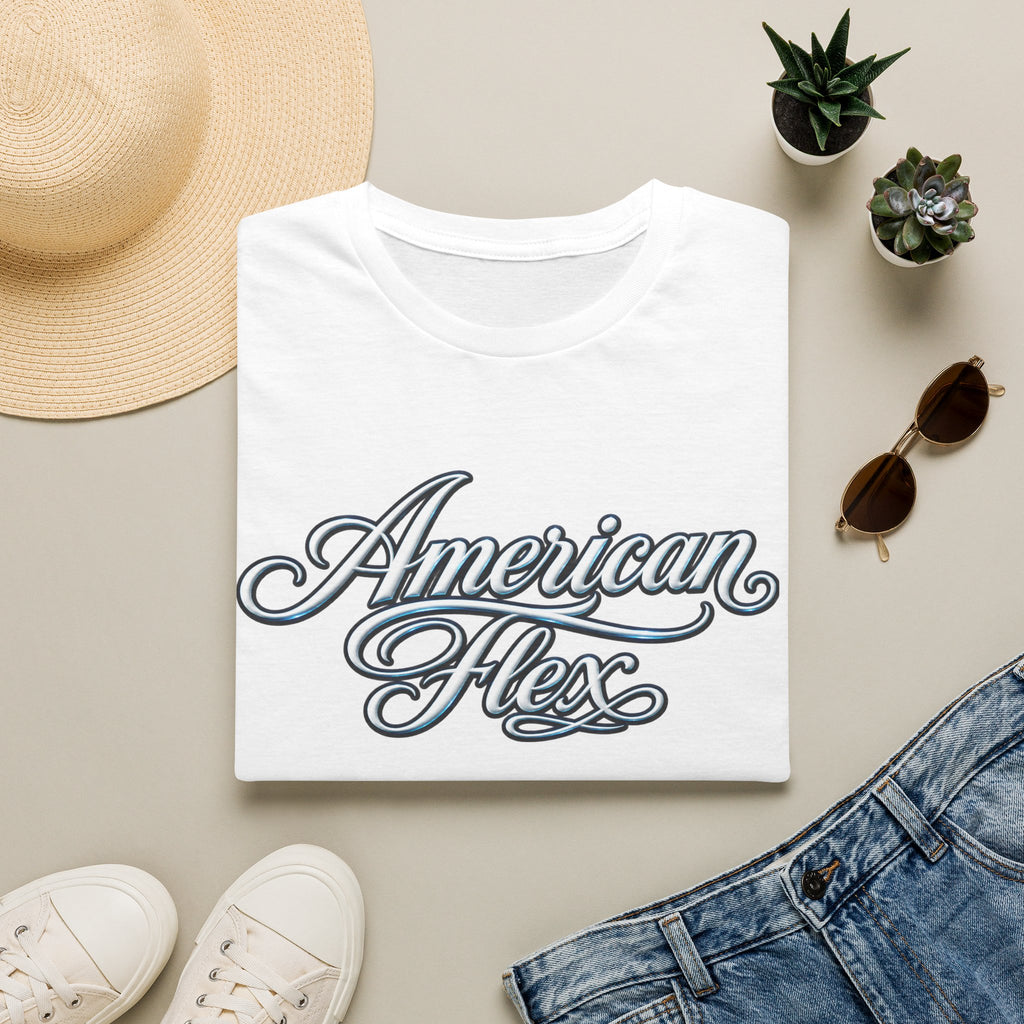 "American Flex" Script T‑Shirt