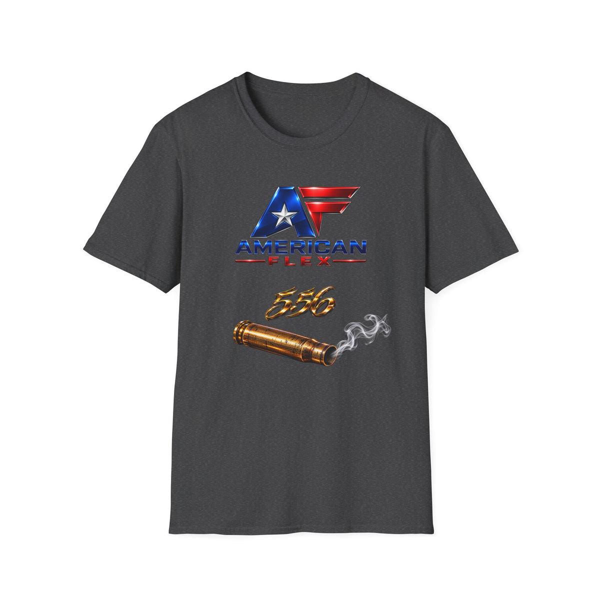"American Flex 5.56" Patriotic Bullet Graphic Tee