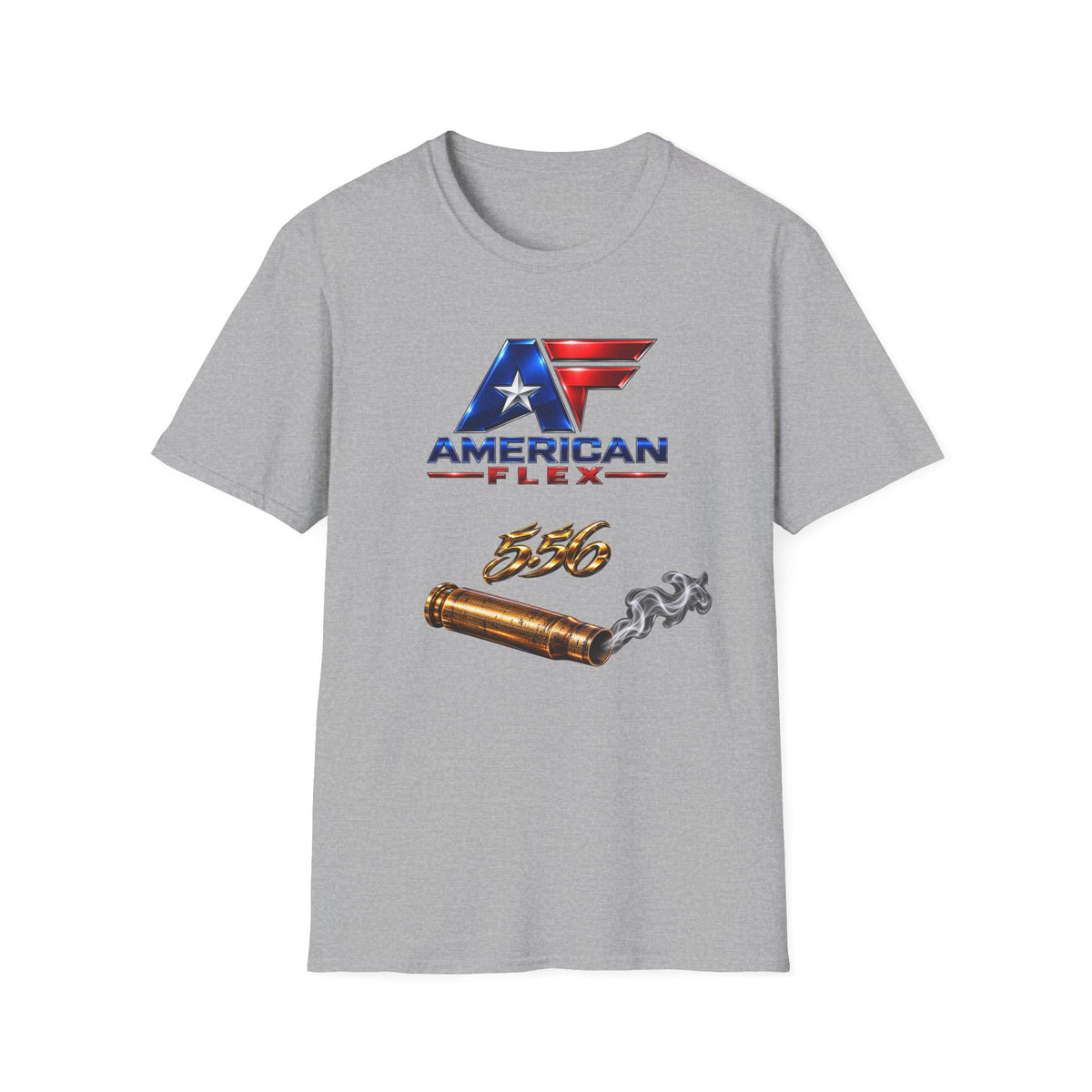 "American Flex 5.56" Patriotic Bullet Graphic Tee