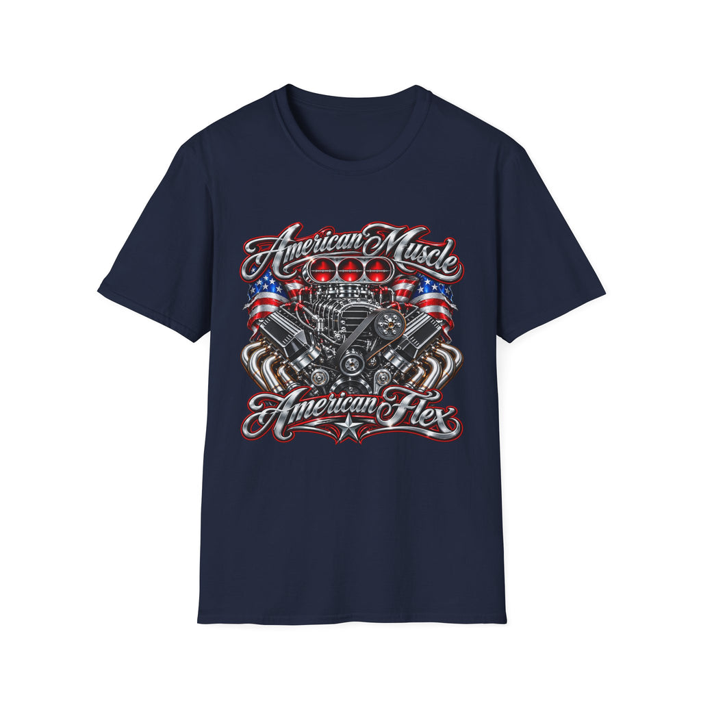 American Muscle Engine Graphic Tee