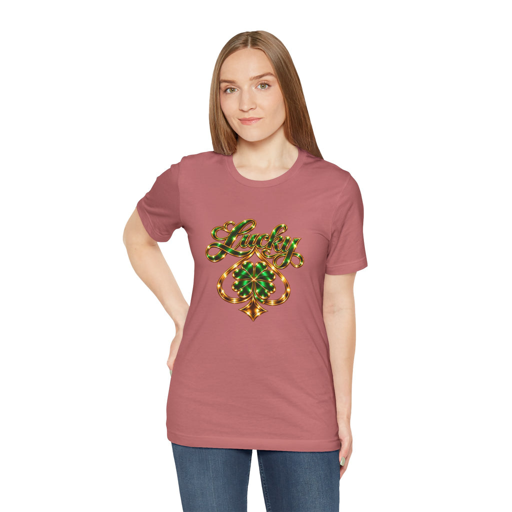 Ladies Lucky Shamrock and Spade