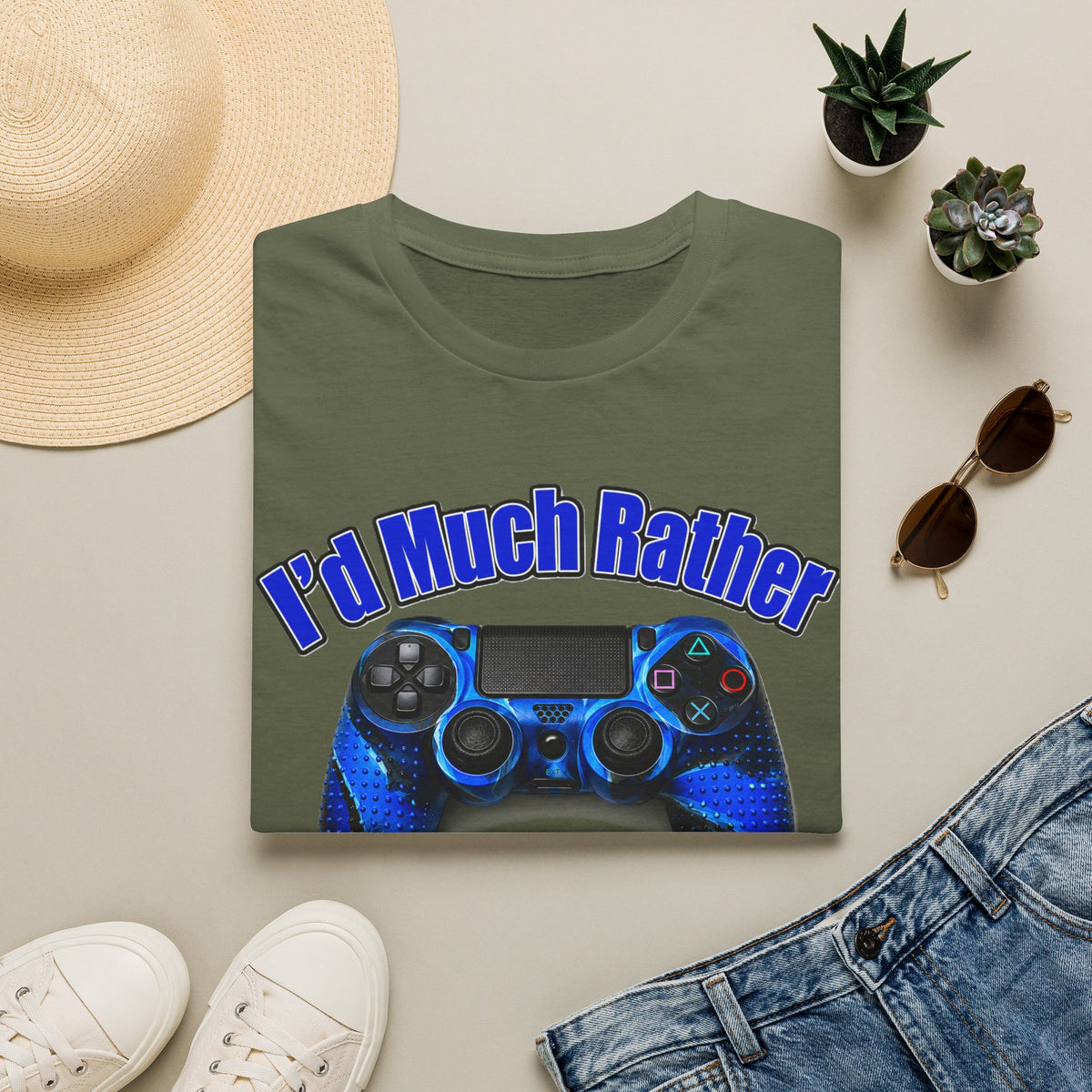 I'd Much Rather Be A Player T-Shirt