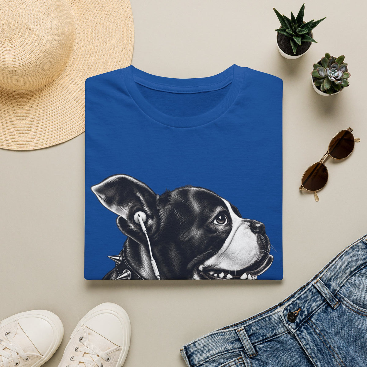 American Bully T-Shirt — Vintage Black & White