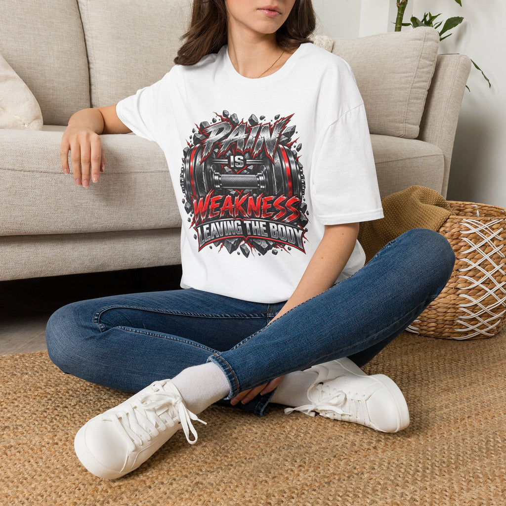 Pain Is Weakness Leaving The Body Gym T-Shirt