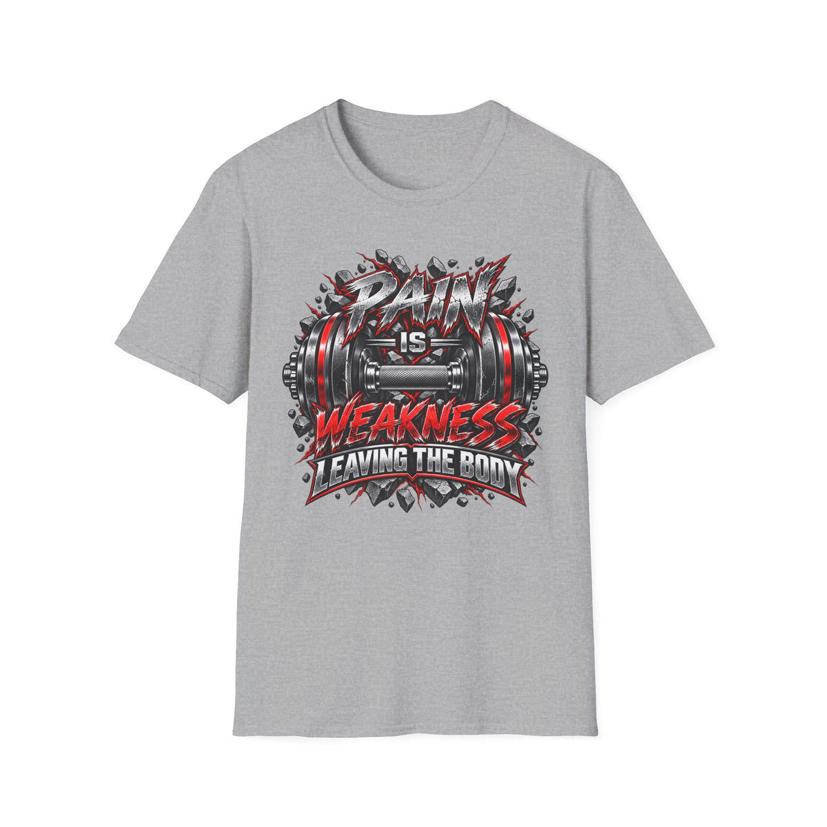 Pain Is Weakness Leaving The Body Gym T-Shirt