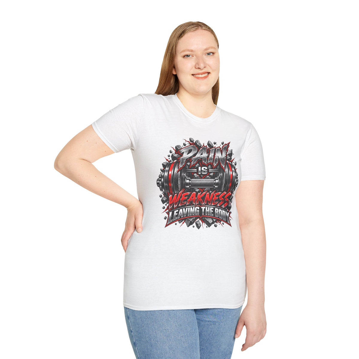 Pain Is Weakness Leaving The Body Gym T-Shirt