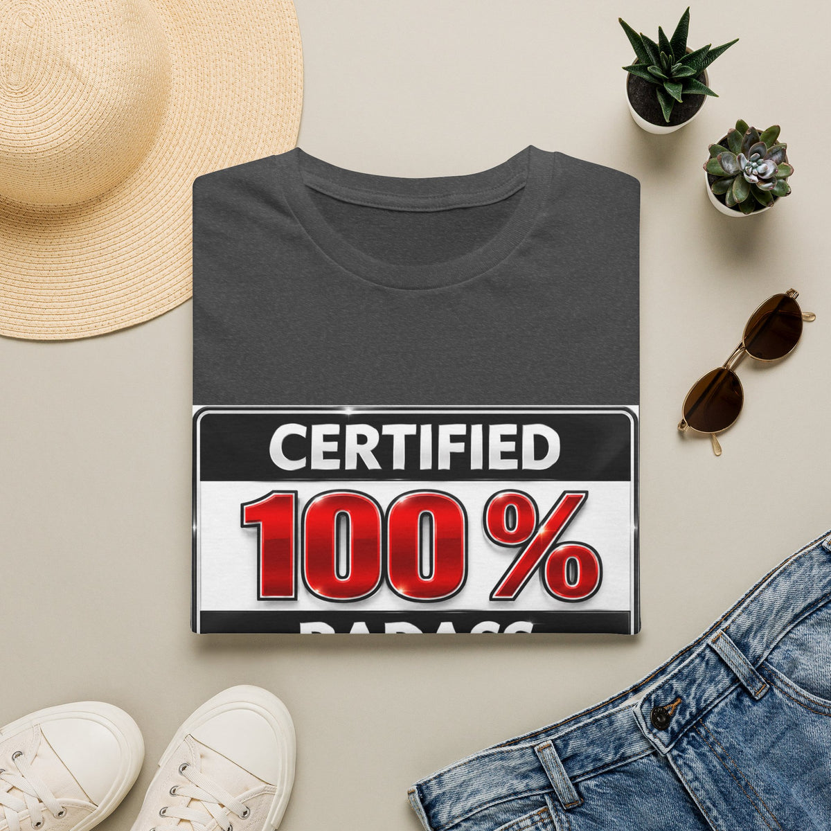 Certified 100% Badass T-Shirt