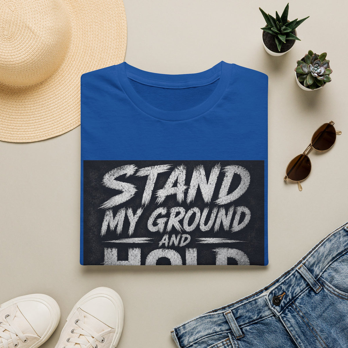 Stand My Ground and Hold the Line T‑Shirt