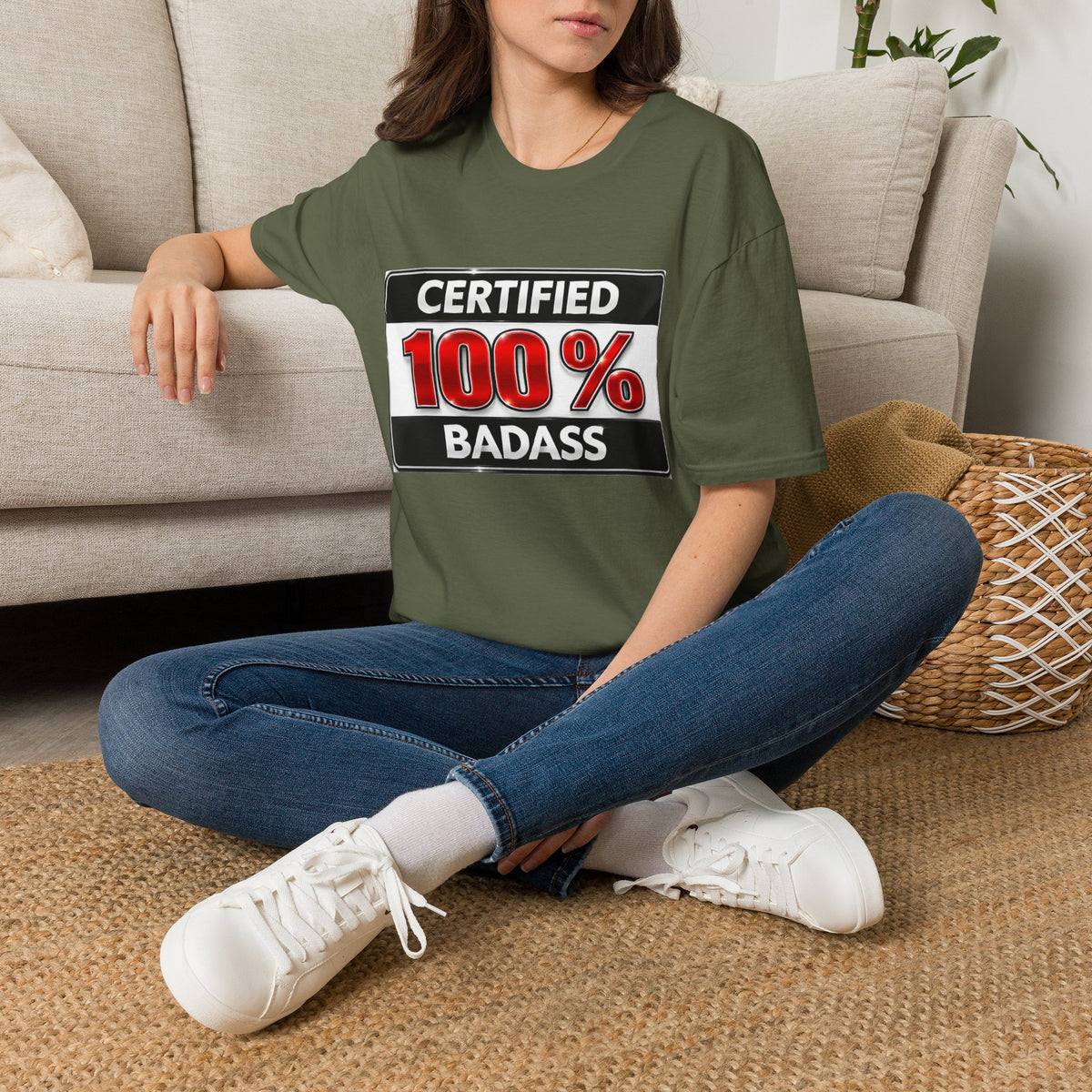Certified 100% Badass T-Shirt