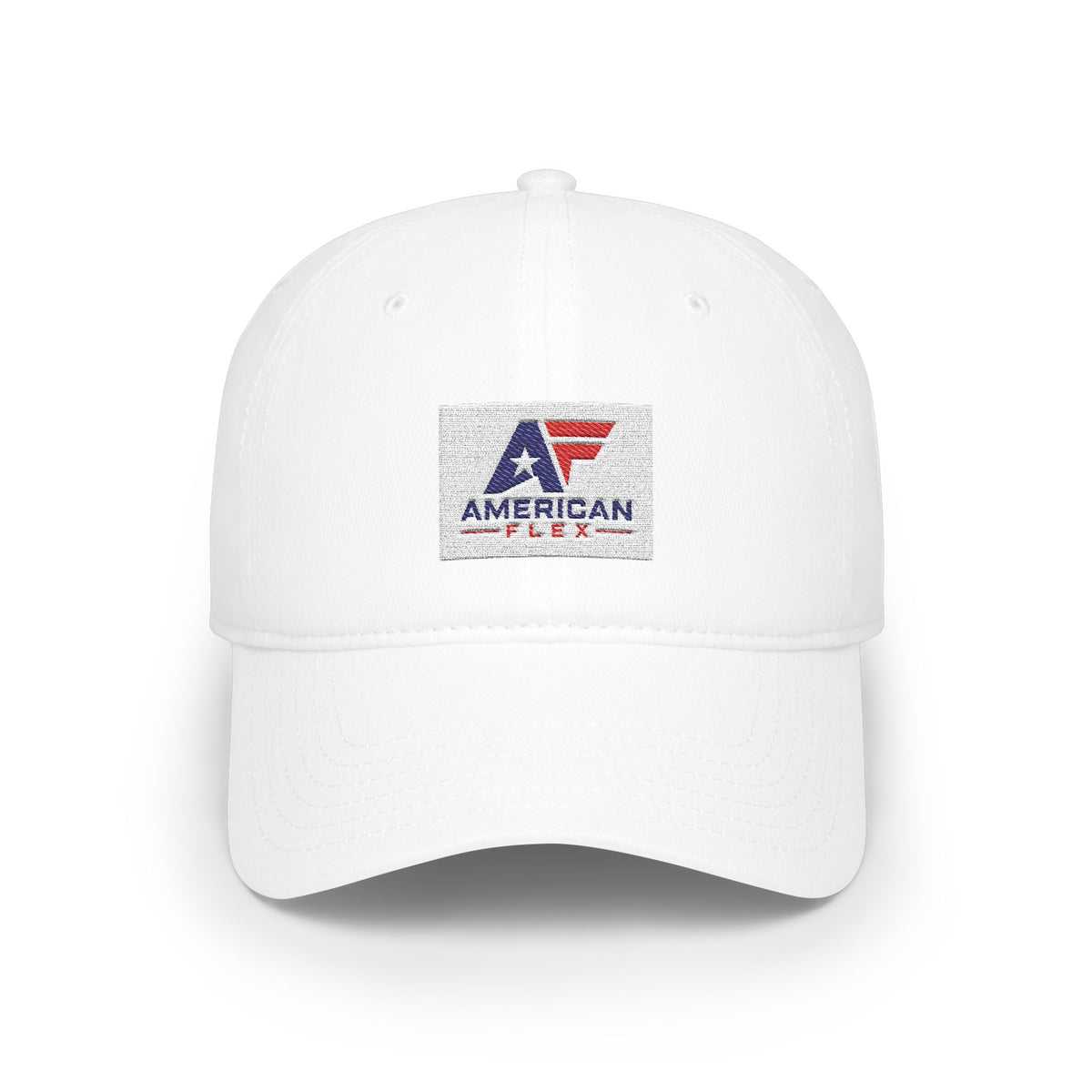 American AF Logo Cap — Patriotic Low Profile