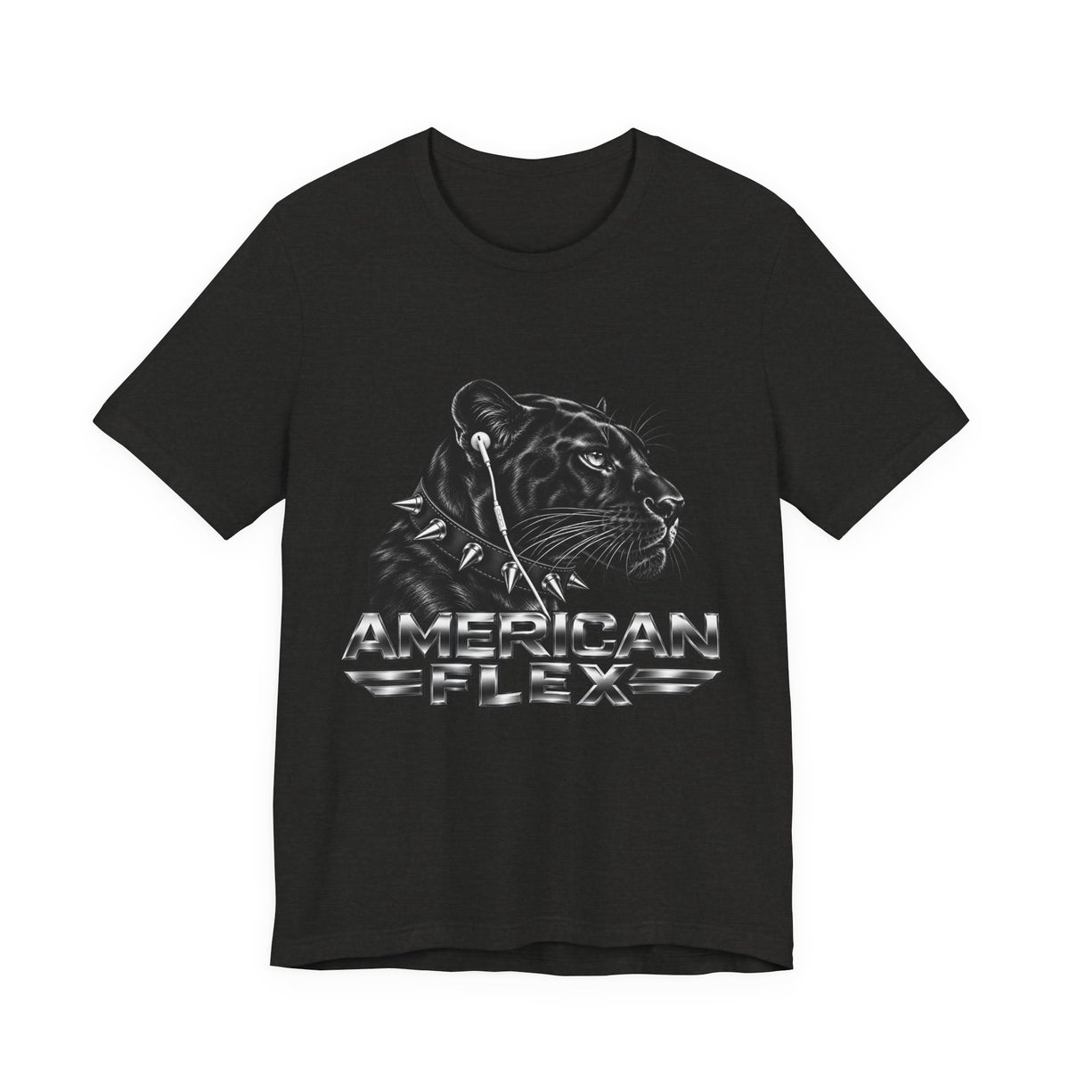 American Flex Panther Tee — Retro Logo Graphic T-Shirt