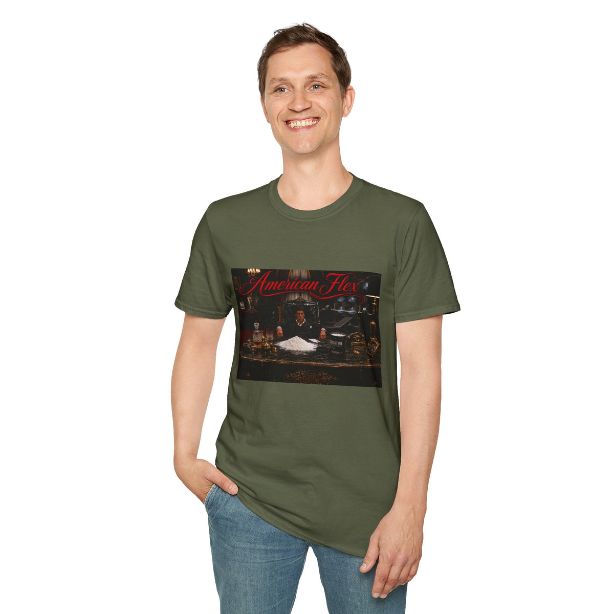 "American Flex- Tony Montana" Graphic Tee