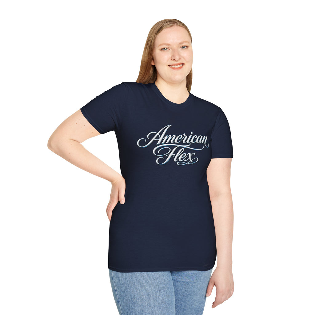 "American Flex" Script T‑Shirt