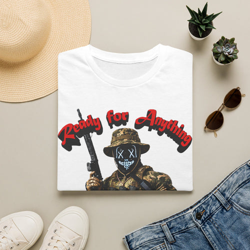 "Ready For Anything" Tactical Soldier Graphic Tee