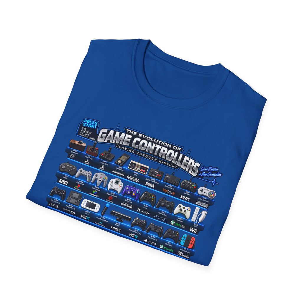 'Gamer 4 Life' Graphic Tee - Game Controllers Evolution