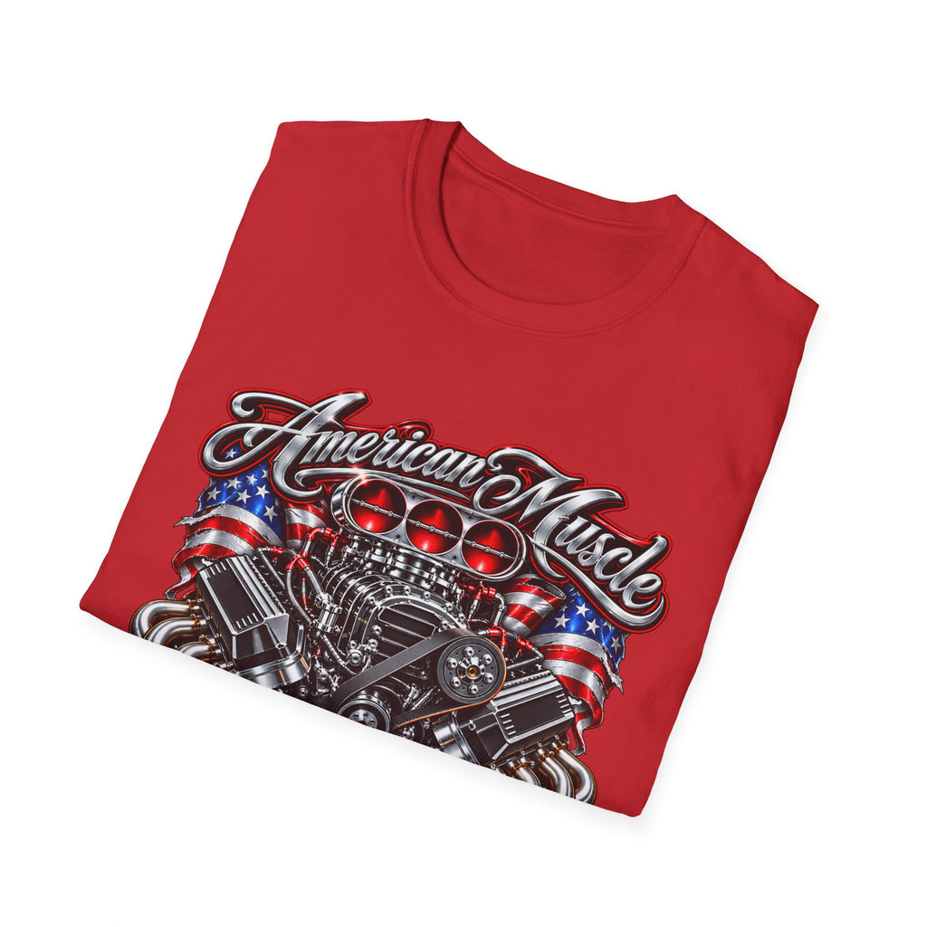 American Muscle Engine Graphic Tee