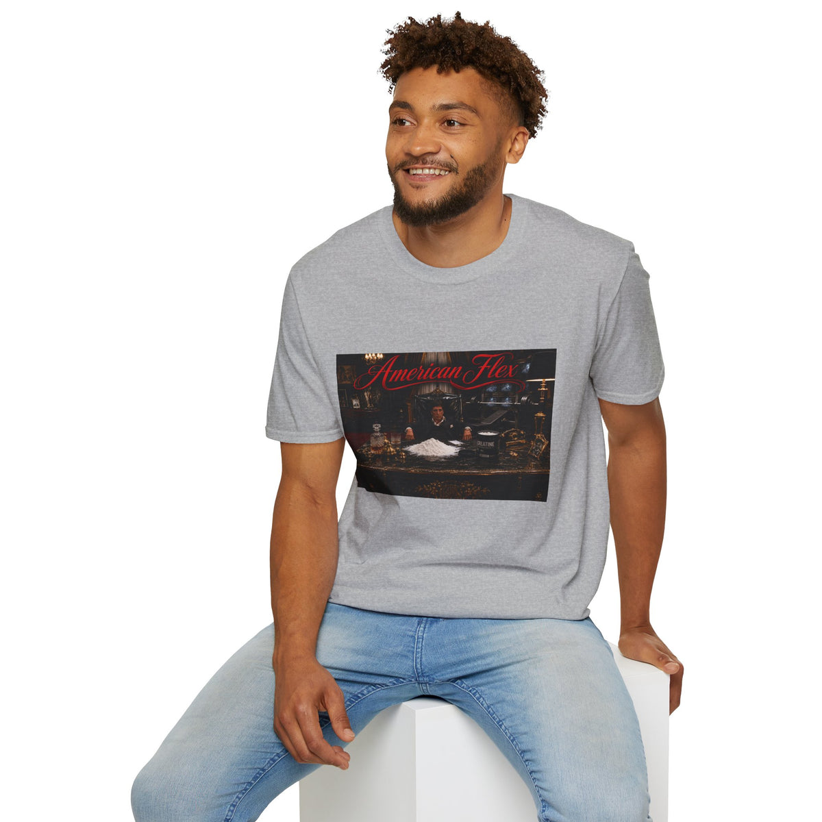 "American Flex- Tony Montana" Graphic Tee